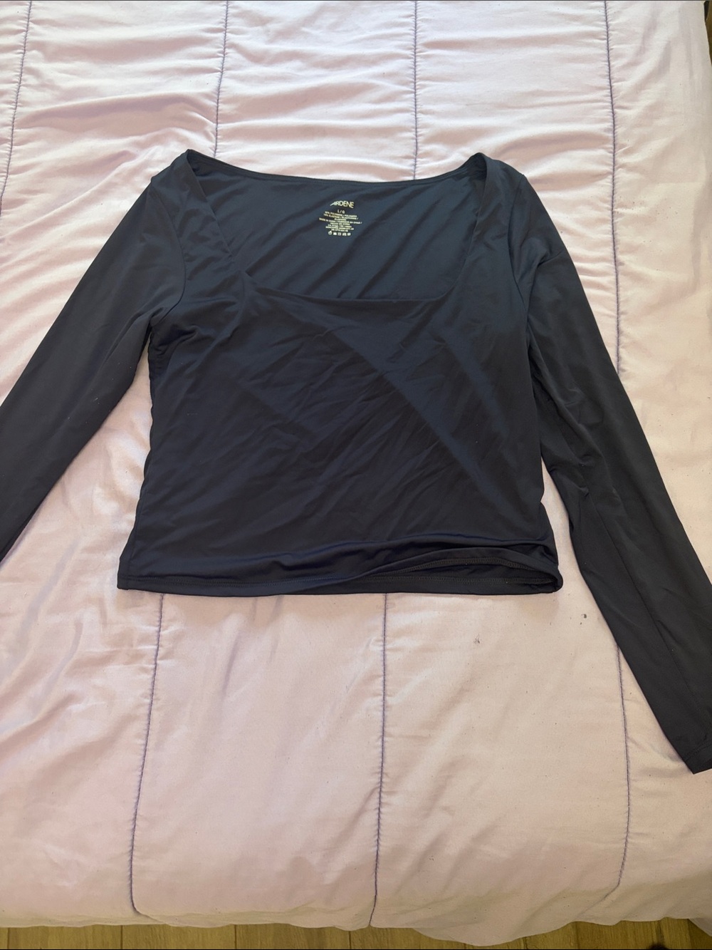 Ardene Long Sleeve Cropped Shirt